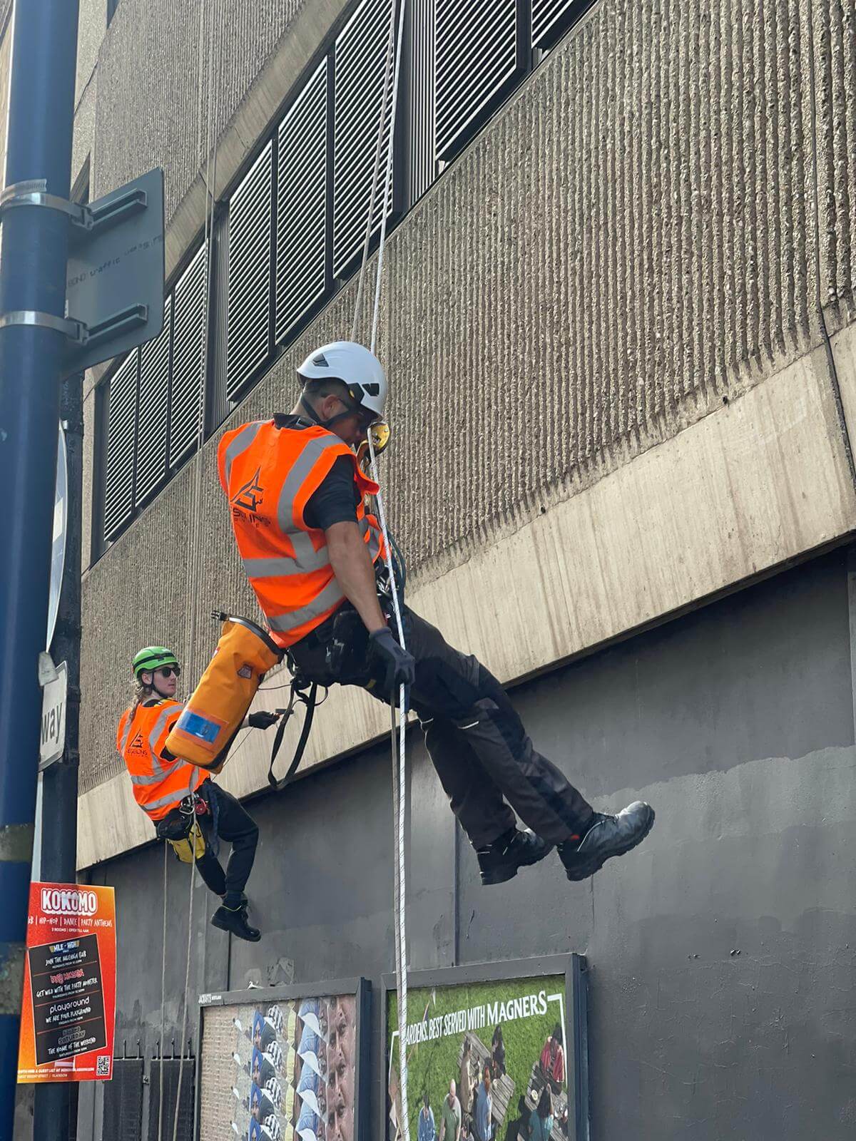 Expert Rope Access Render Repairs Abseiling Services