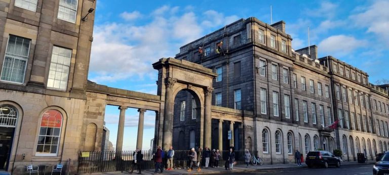 DOFF Cleaning for early-year building maintenance