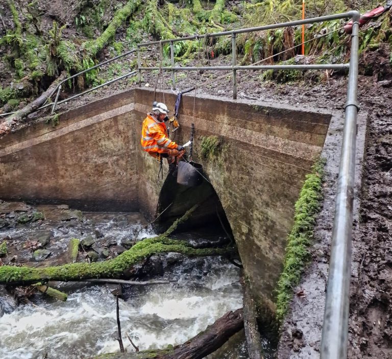 Devegetation Work on Watercourse