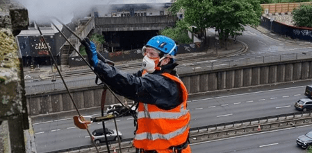 Rope Access Pressure Washing