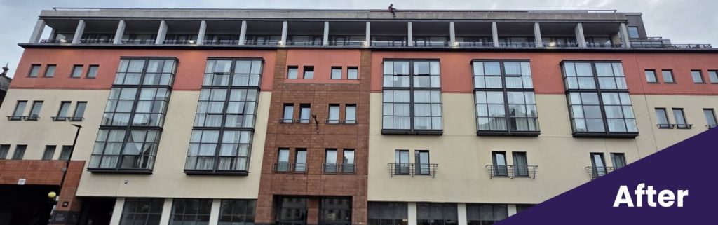 After the doff cleaning had been completed